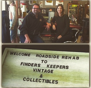Interviewing Scott at Finders Keepers!